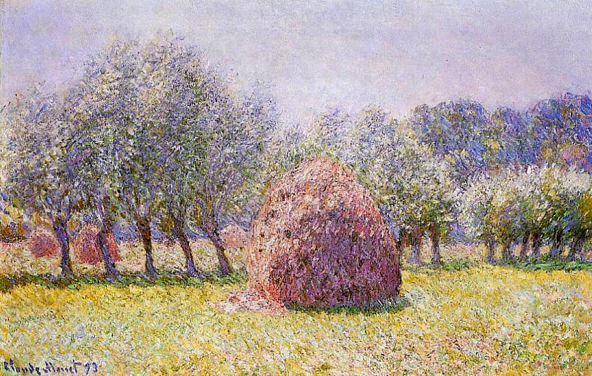 Haystack, 1865 - Claude Monet Paintings